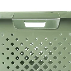 Cesto para ropa PIXEL verde 40l