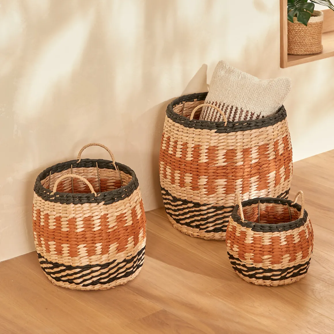 Cesto WONJA naranja 25x26cm