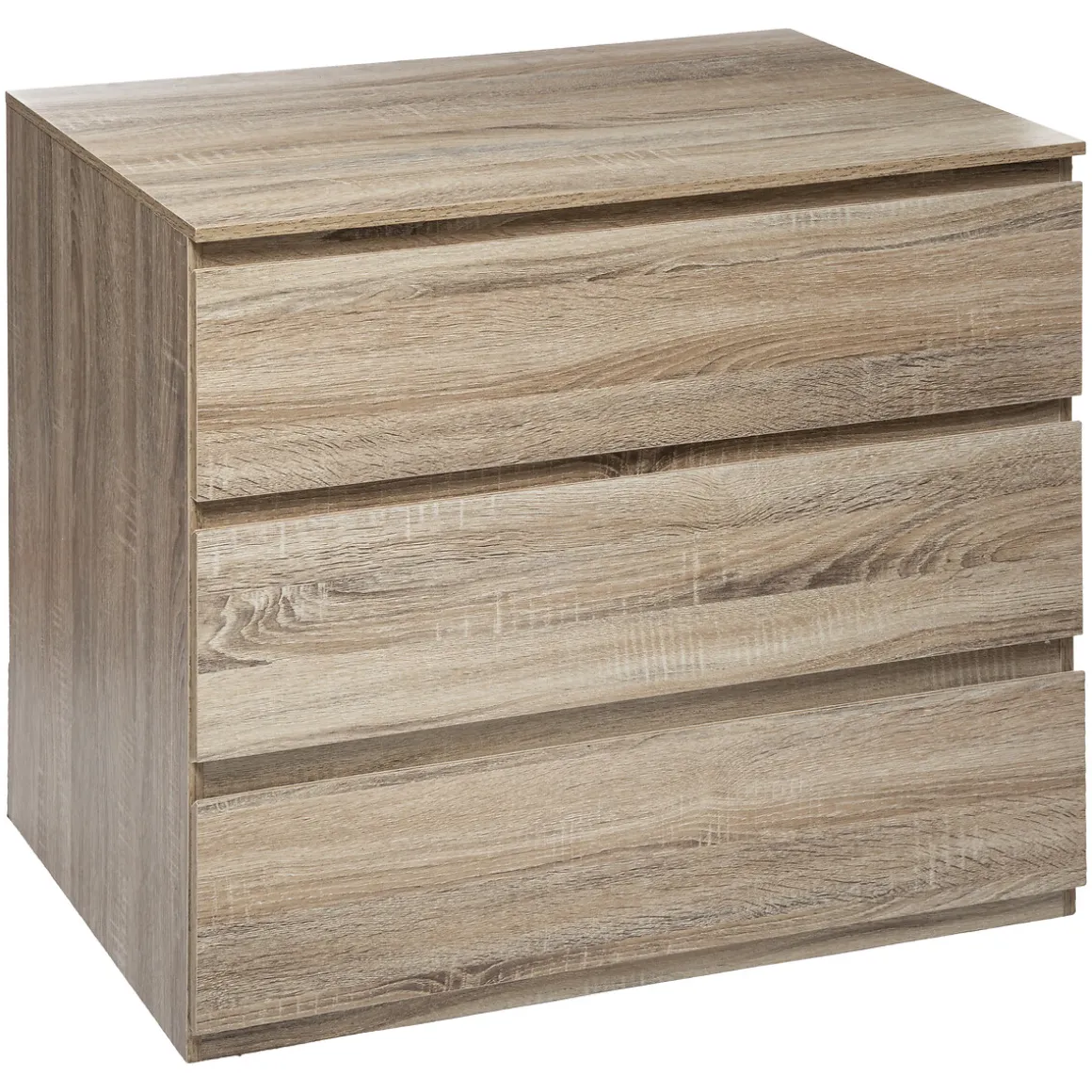 Cómoda de almacenaje DOLO beige con 3 cajones