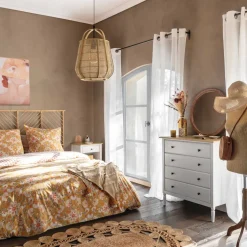 Cómoda Madera Con 4 Cajones 80x40x85.5Cm