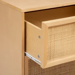 Cómoda Rayo C/4 Cajones 50x35x107Cm