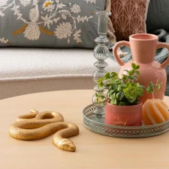 Cobra decorativa WILD ROMANCE dorada