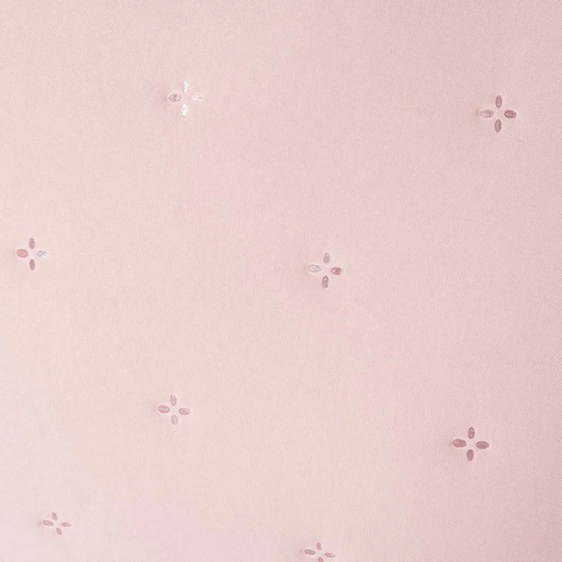 Cojín AMALFI rosa con encaje 45x60cm