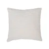 Cojín ARUM rayas marfil 38x38cm