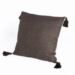 Cojín BEVERLY marrón 45x45cm