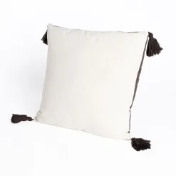 Cojín BEVERLY marrón 45x45cm