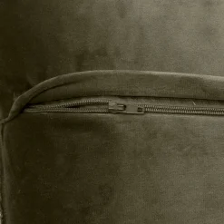 Cojín Bouclette Verde Caqui 45x45cm