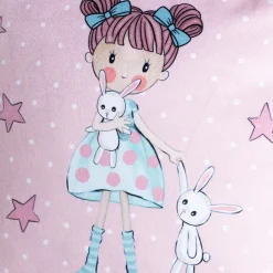 Cojín con pompones ZOE 40x40cm