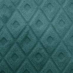 Cojín 3D Con Rombos Azul 40x40Cm