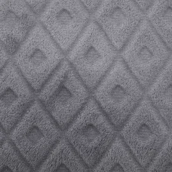 Cojín 3D Rombos Gris 40x40Cm