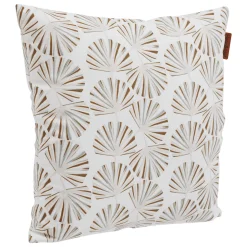 Cojín de exterior FYLIE decorado abanico