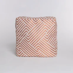 Cojín de suelo DEYO terracota 40x40cm