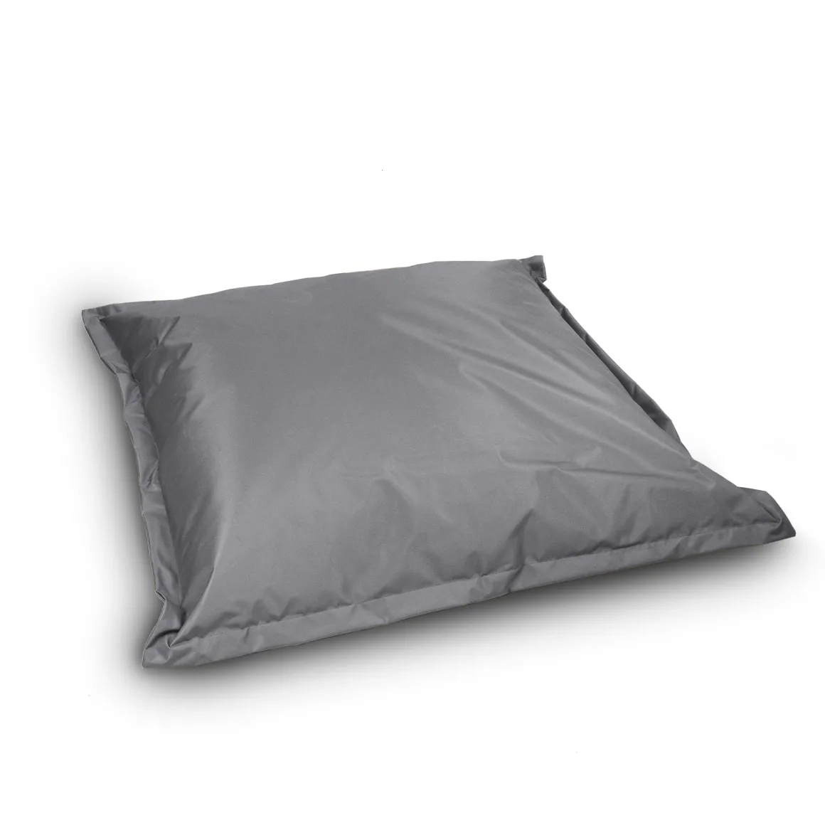 Cojín de suelo impermeable gris 130cm
