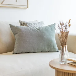 Cojín decorativo GLOW verde 45x60cm