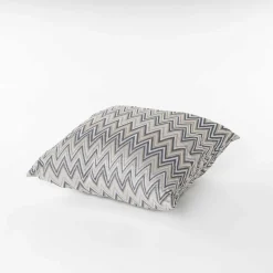 Cojín decorativo VEXUS gris y beige 50x50cm