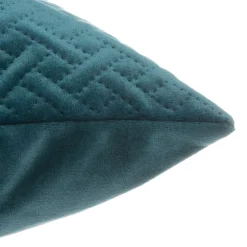 Cojín Dolce Vita Terciopelo Azul 40x40Cm