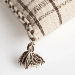 Cojín EARTHY con borlas 45x45cm