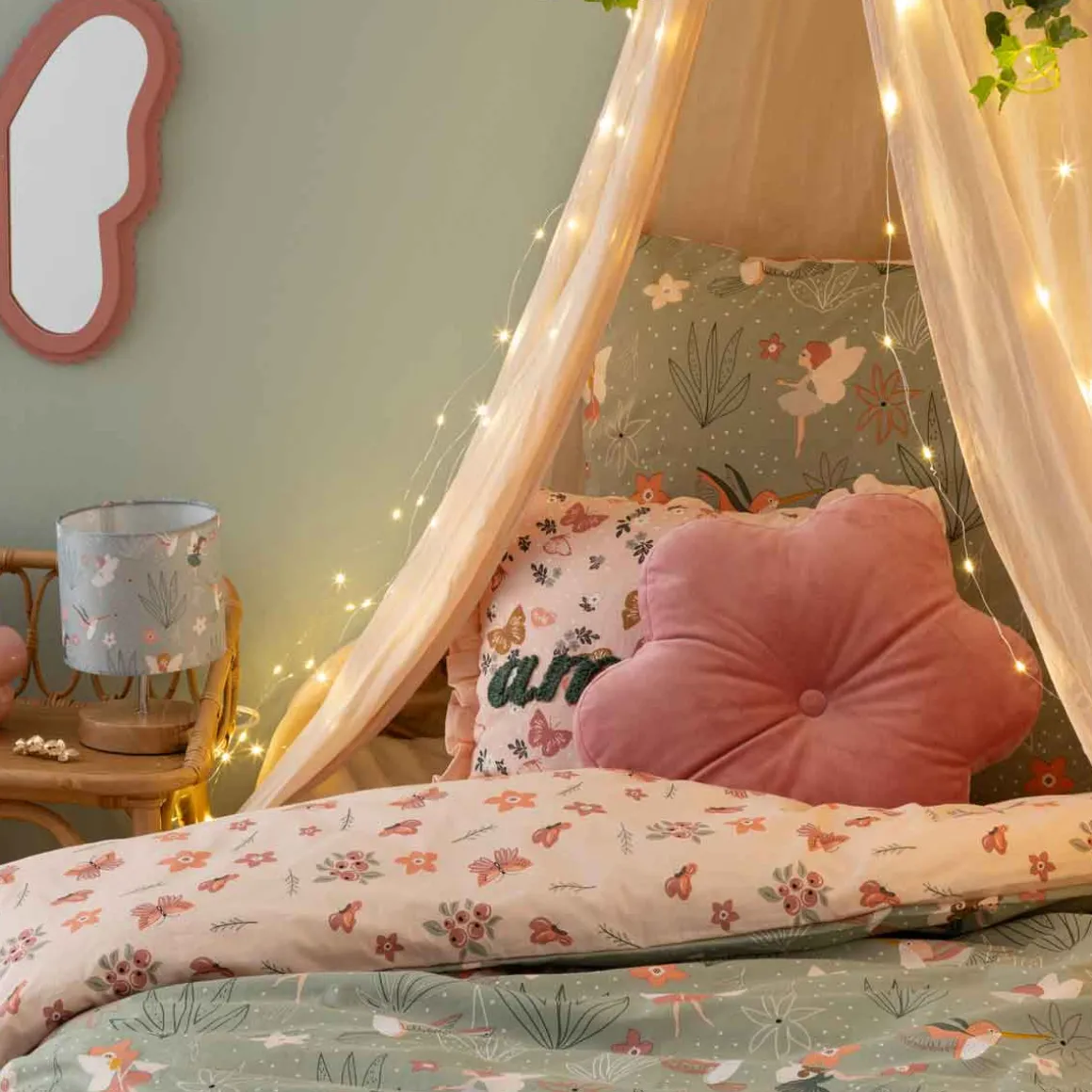 Cojín flor WILD FOREST 38cm