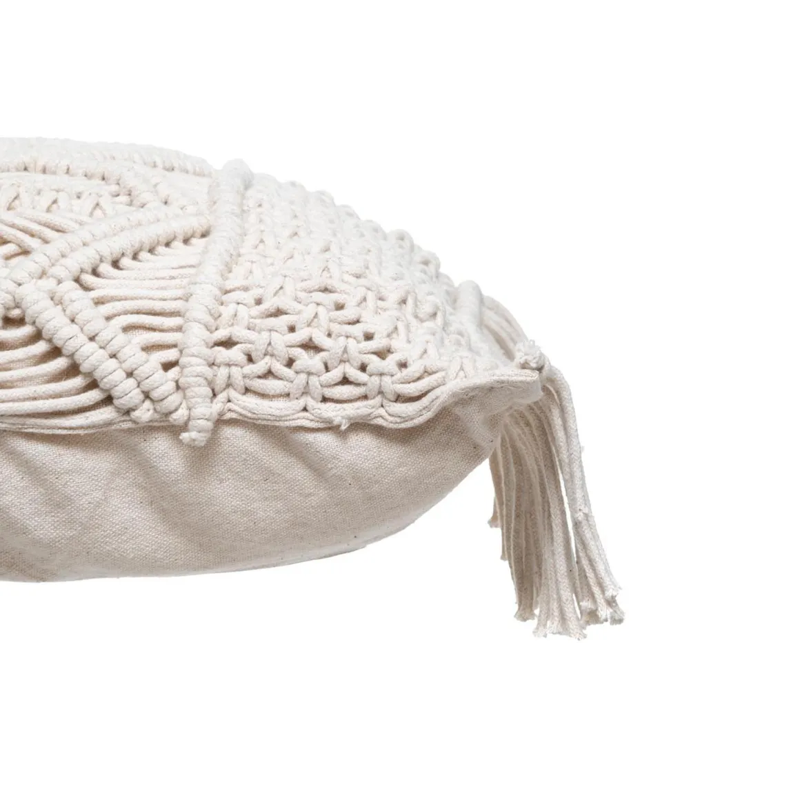 Cojín Idylle Folk De Macramé 30x50Cm