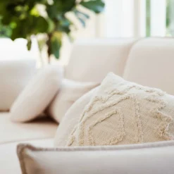 Cojín Inca Marfil 40x40Cm