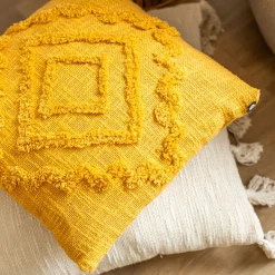 Cojín Inca Ocre 40x40Cm