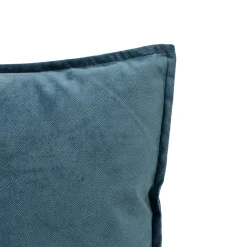 Cojín LILOU de tela azul oscuro