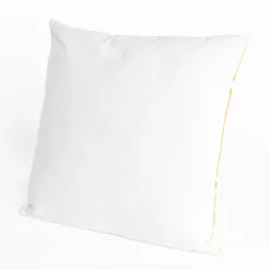 Cojín LINECHIC amarillo de algodón 45x45cm