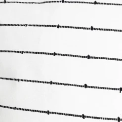 Cojín LINECHIC beige de algodón 45x45cm