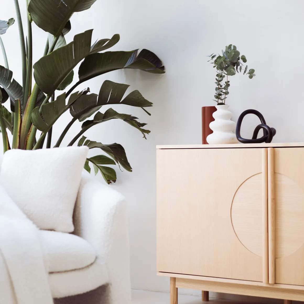 Cojín Olme Teddy Color Crudo 40x40Cm