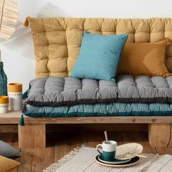 Cojín Otto Azul 38x38Cm