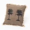 Cojín palmera beige 45x45cm