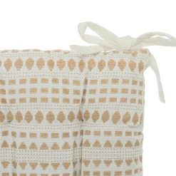 Cojín Para Silla Micah Jacquard Beige