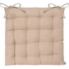 Cojín Para Silla Beige 38x38Cm