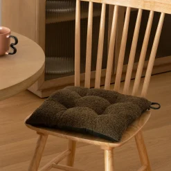 Cojín Para Silla Bouclette Verde 38x38cm