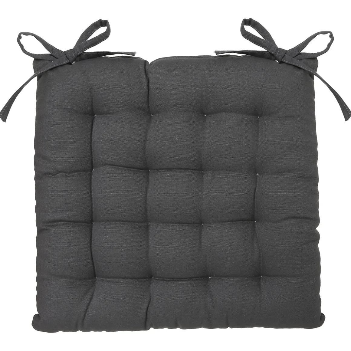 Cojín Para Silla Gris Oscuro 38x38Cm