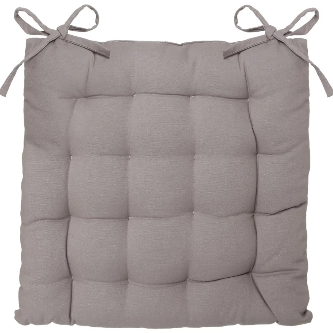 Cojín Para Silla Gris 38x38Cm