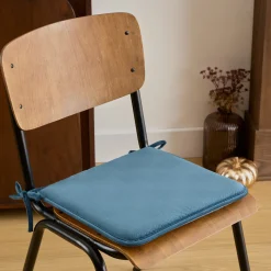 Cojín para silla LILOU azul oscuro