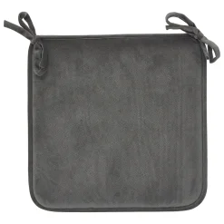 Cojín para silla LILOU gris oscuro