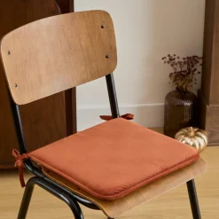 Cojín para silla LILOU terracota