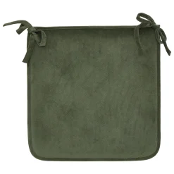 Cojín para silla LILOU verde caqui