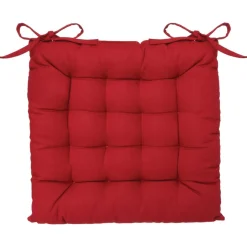 Cojín Para Silla Rojo 38x38Cm