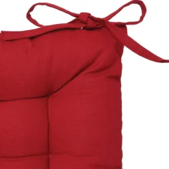 Cojín Para Silla Rojo 38x38Cm