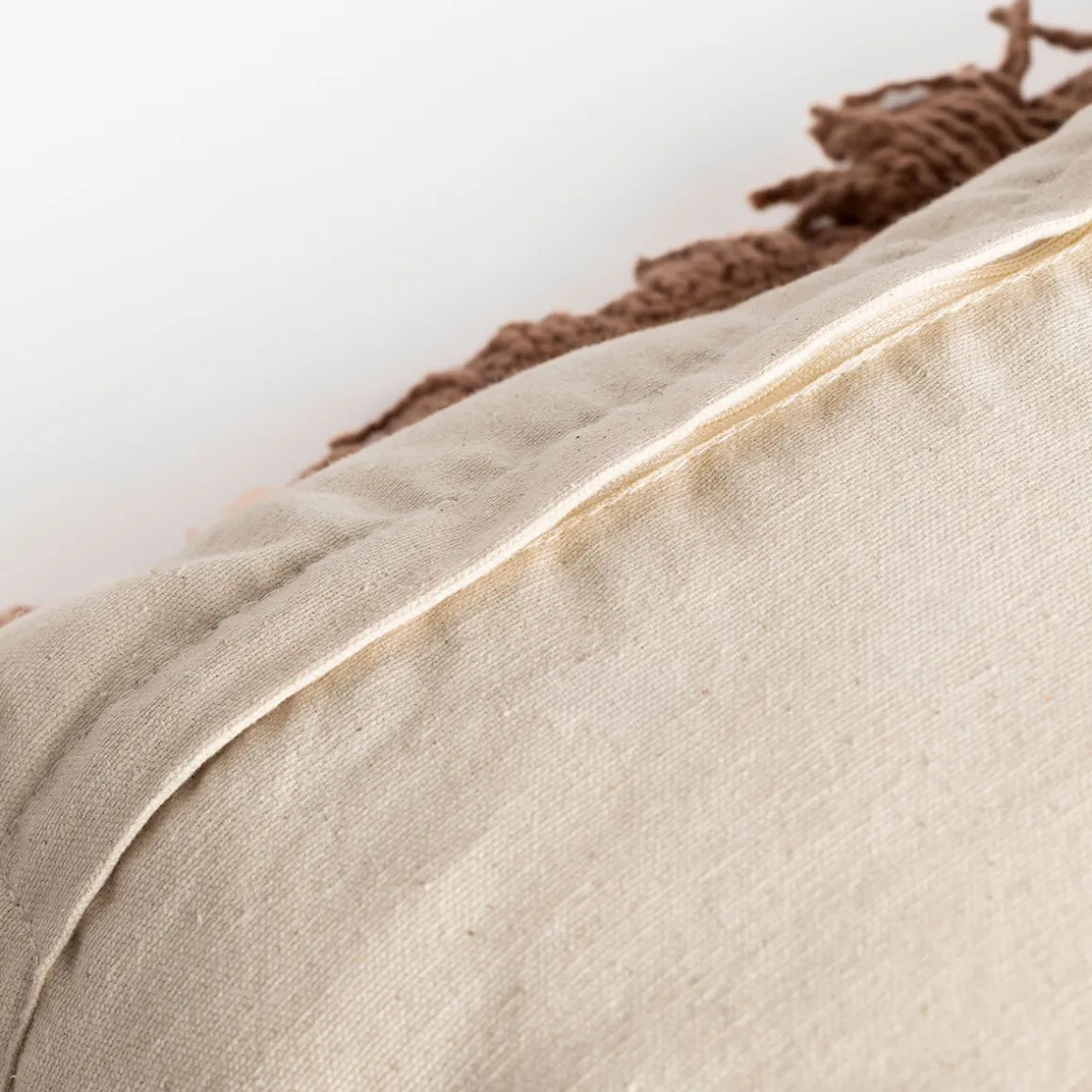 Cojín SOFT marrón 45x45cm