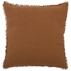 Cojín The Floral Waffle Terracota 45x45cm