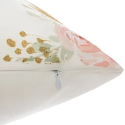 Cojín Unicornio Con Pompones 40x40Cm