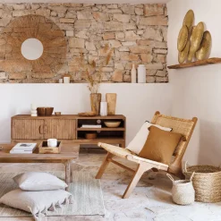 Cojín Winter Light Gaze Canela 40x40