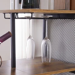 Cojunto de bar DAHLIA mesa y 2 taburetes