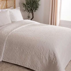 Colcha 240x260Cm C/2Fundas Cojín 60x60Cm