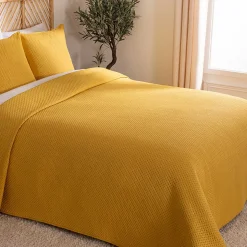 Colcha 240x260Cm C/2Fundas Cojín 60x60Cm