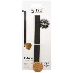 Colgador De Puerta Individual De Bambú